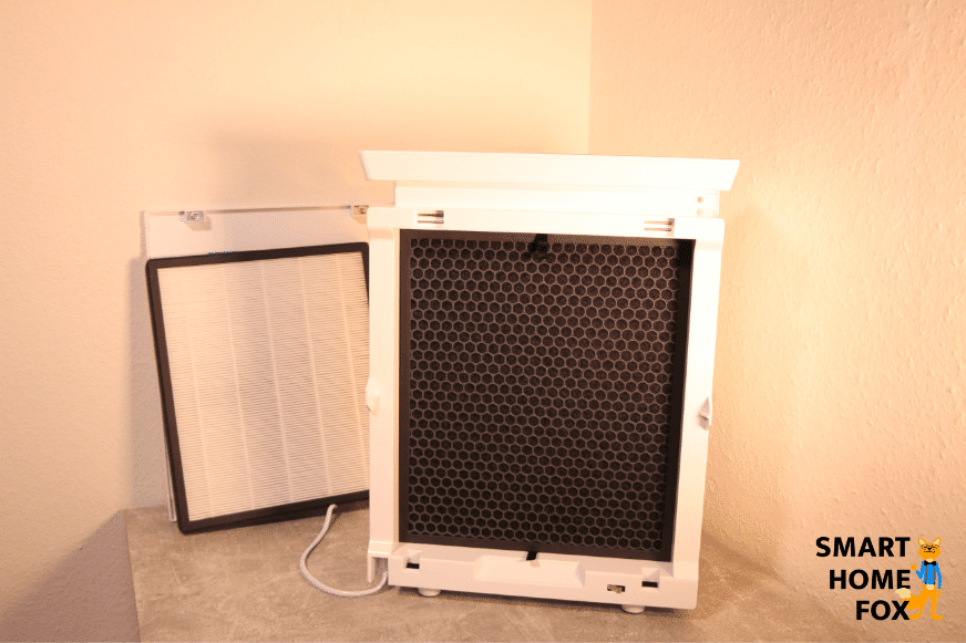 Der Aktivkohlefilter ist im Levoit LV-PUR131s Luftreiniger eingesetzt